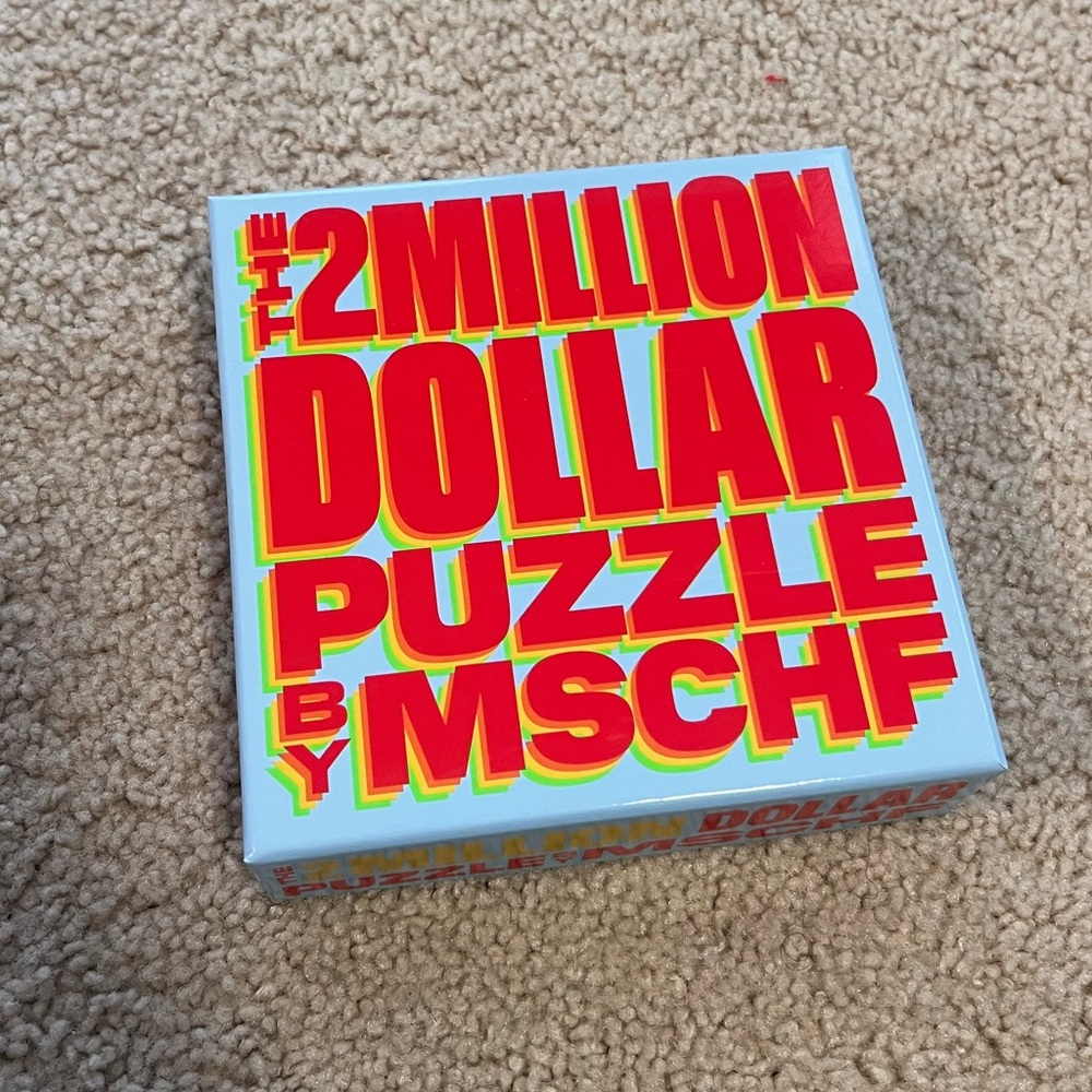 Puzzle - 2 Million Dollar Puzzle